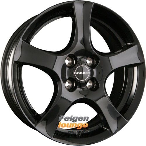Alufelgen borbet black - borbet, f