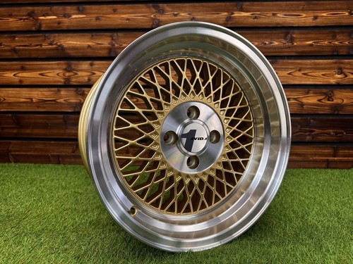 R15 4x100 avid style gold - 4x, r15"