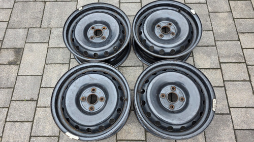 6x15 et47 stahlfelgen - 4x,