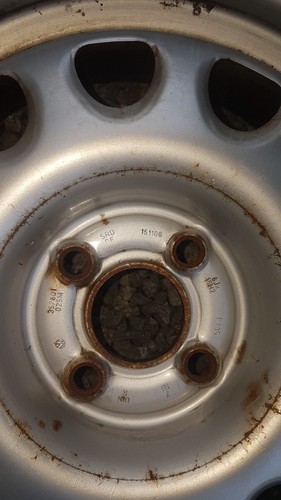 Stahlfelgen für vw - 15“,